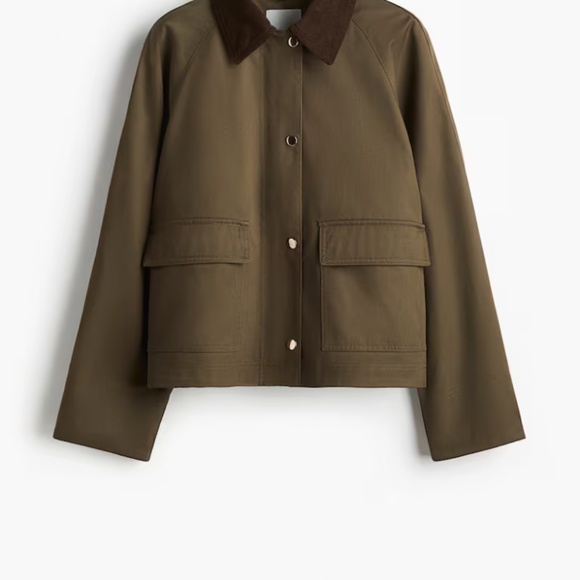 H&M - Cropped Jack will Corduroy Collar.NWOT.. - Picture 7 of 8